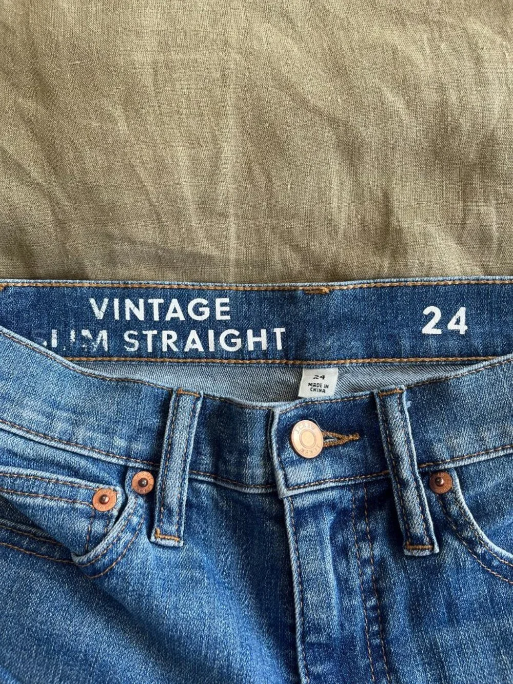 J. Crew Vintage Slim Straight Jean